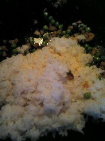 美味虾米蛋炒饭的做法步骤9