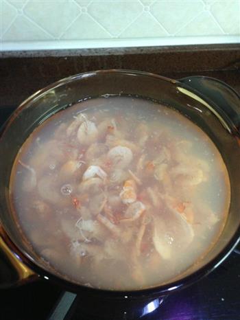干贝鲜虾海鲜粥的做法图解5