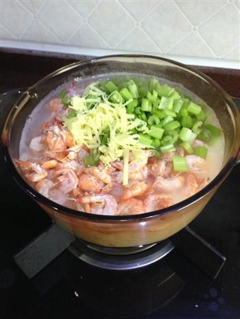 干贝鲜虾海鲜粥的做法步骤9