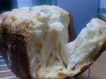 奶油葡萄干椰香吐司面包的做法步骤20