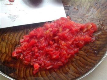 美味快手营养早餐-番茄蛋卷的做法图解3