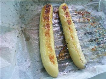 香蕉新吃法-奶酪烤香蕉的做法步骤3