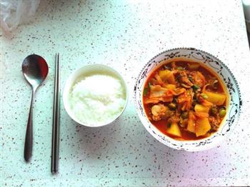 韩国泡菜汤的做法步骤5