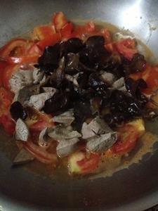 西红柿猪肝汤的做法步骤3