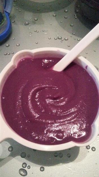 宝宝辅食-紫薯奶羹的做法步骤4