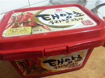 韩国泡菜火腿斜管面的做法步骤3