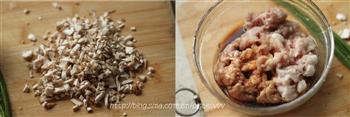 香菇酿肉鲜嫩多汁的美味烤箱菜的做法步骤2