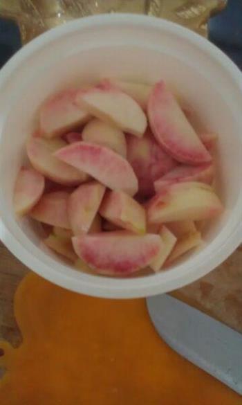 自制水蜜桃罐头的做法步骤3