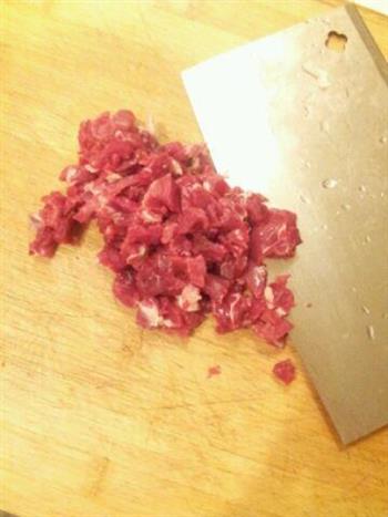 干煸豆角 牛肉版的做法步骤2