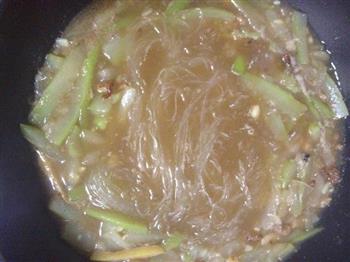 虾米葫芦瓜粉丝煲的做法步骤5