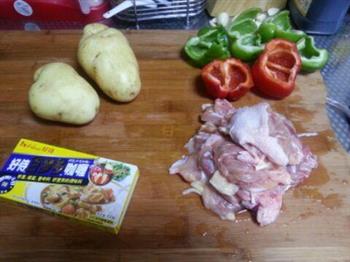 咖喱鸡肉饭的做法步骤1