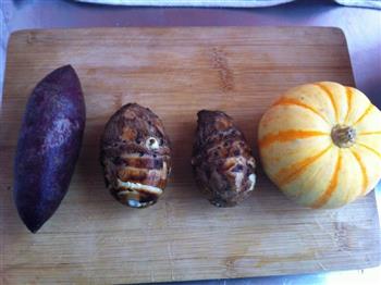 纯手工芋圆红豆刨冰的做法步骤1