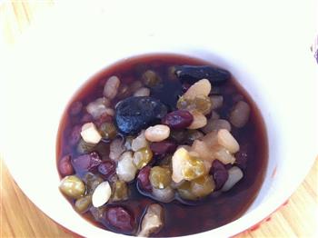 纯手工芋圆红豆刨冰的做法步骤13