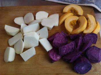 纯手工芋圆红豆刨冰的做法步骤2