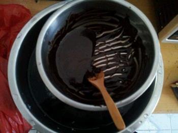 巧克力芝士蛋糕的做法步骤6