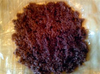 紫米饭团的做法步骤7