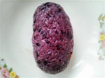 紫米饭团的做法图解9