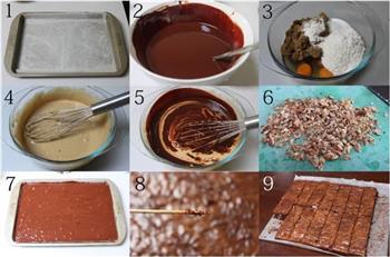 巧克力布朗尼蛋糕的做法图解1