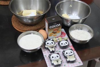 熊猫饼干的做法步骤1