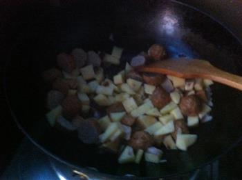 土豆泥肉丸焗饭的做法步骤4