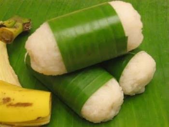 越南小吃-香蕉糯米团的做法图解4
