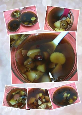 红豆枣、红李梨、红沙果、红果羹的做法图解3