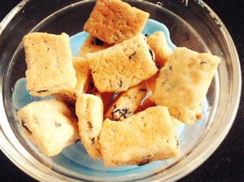 色拉油海苔肉松饼干的做法步骤10