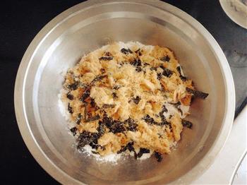 色拉油海苔肉松饼干的做法步骤2