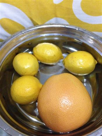 西柚柠檬蜜的做法步骤1