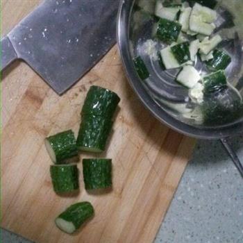 黄瓜凉拌猪头肉的做法步骤2