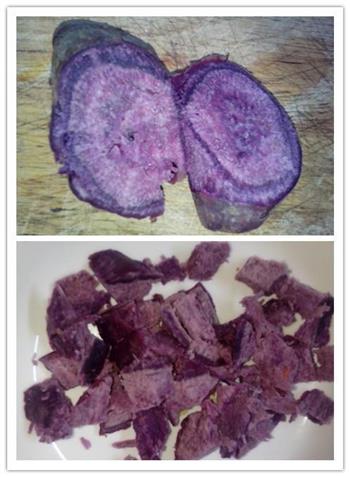 奶香四溢的紫薯蛋挞的做法步骤1