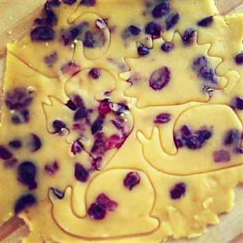 超级松软酥酥的-蛋黄蔓越梅黄油小饼干的做法步骤11