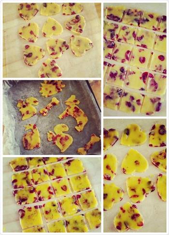 超级松软酥酥的-蛋黄蔓越梅黄油小饼干的做法步骤12