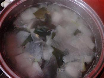 冬瓜海带汤的做法步骤2