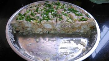 咸肉虾米芋头糕的做法步骤9