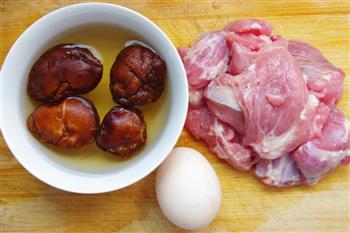 肉沫豆腐蒸鸡蛋的做法步骤1