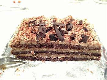 栗蓉巧克力蛋糕的做法图解9