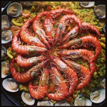 西班牙海鲜饭Paella的做法图解16