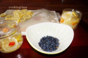 夏天饮品 蜜渍蓝莓柠檬 蓝莓&柠檬汽水做法的做法步骤10