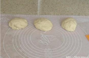 椰香手撕面包的做法步骤5