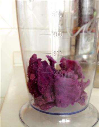 紫薯牛奶的做法图解4