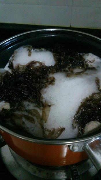潮州牛肉丸紫菜汤的做法步骤3