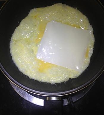 美好的一天从快手早餐开始-火腿奶酪煎蛋的做法步骤4