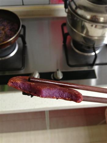 紫薯饼的做法步骤10
