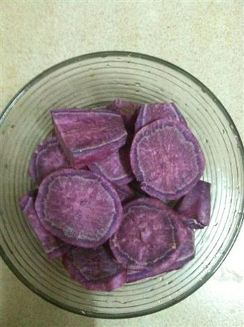 紫薯粉蒸肉的做法步骤1