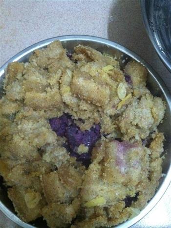 紫薯粉蒸肉的做法步骤8