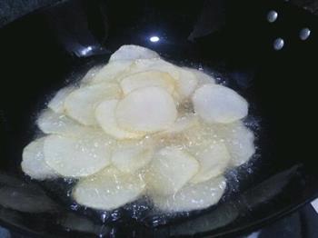 干煸牛肉＆椒盐土豆片的做法步骤6