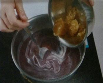 紫米奶冻的做法步骤5