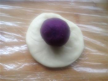 酥皮紫薯月饼的做法步骤22