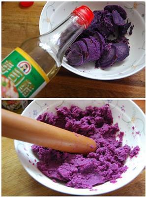 紫薯寿司的做法步骤3